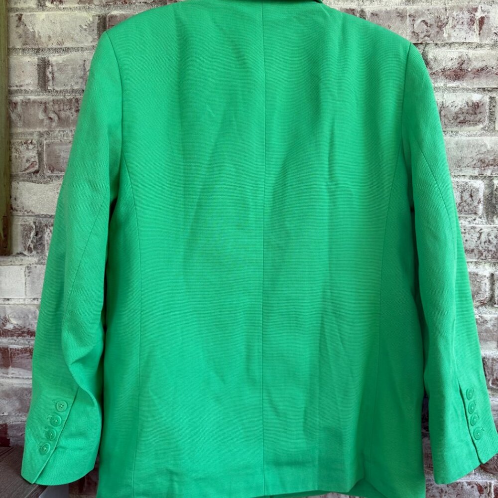 NWT Farm Rio Bright Green Blazer - Picture 3 of 4
